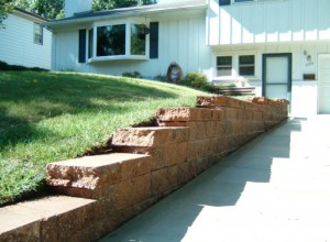 Custom Retaining Walls in Overland Park