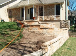 Retaining Wall in Lenexa